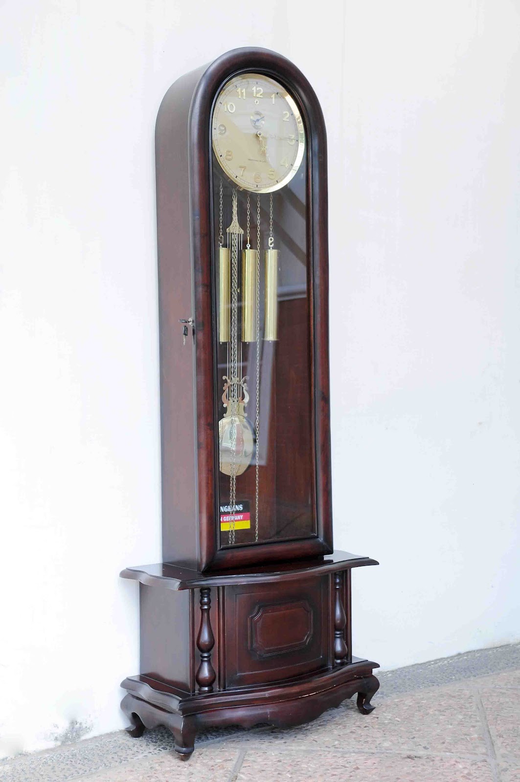 Old Vintage Gallery Junghans Grandfather Clock Germany