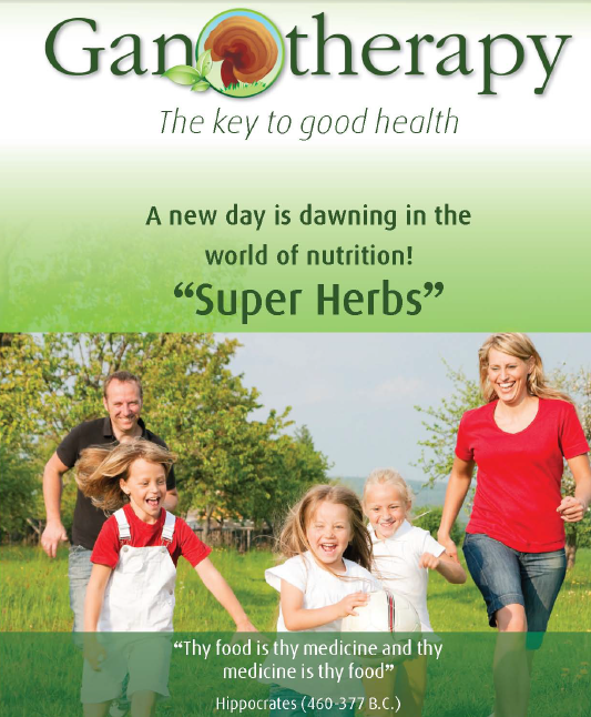 GET YOUR FREE GANOTHERAPY E-BOOK