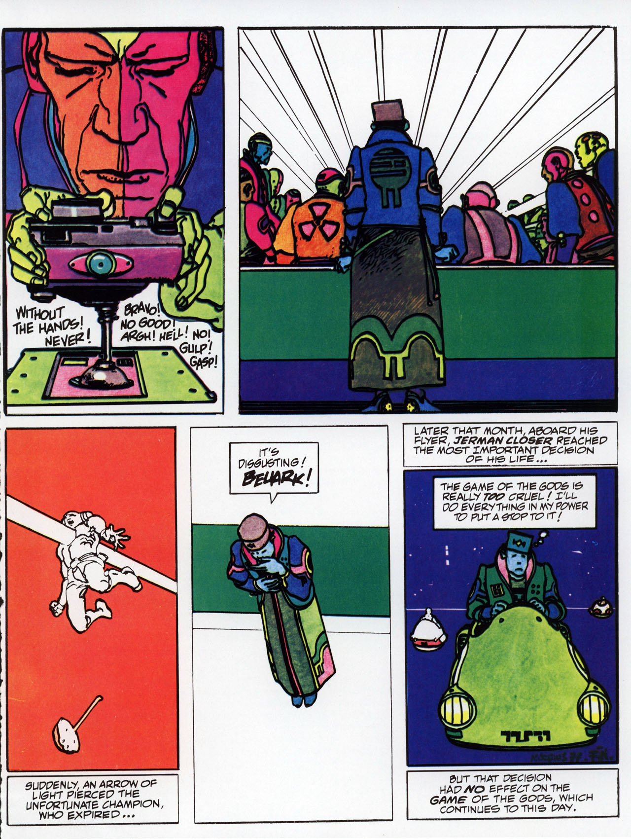 Read online Epic Graphic Novel: Moebius comic -  Issue # TPB 7 - 89