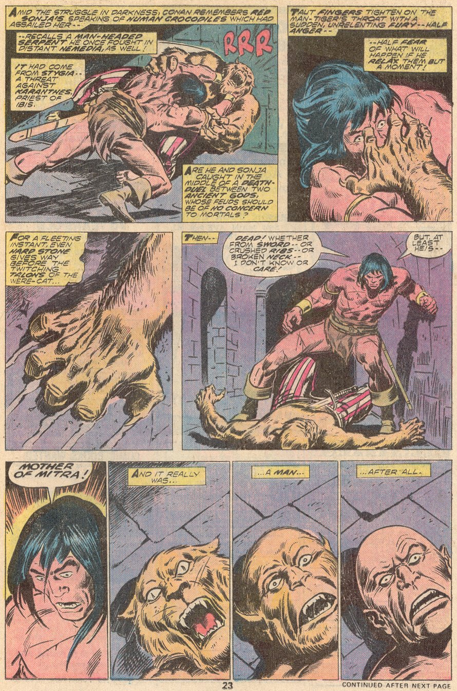 Read online Conan the Barbarian (1970) comic -  Issue #67 - 15
