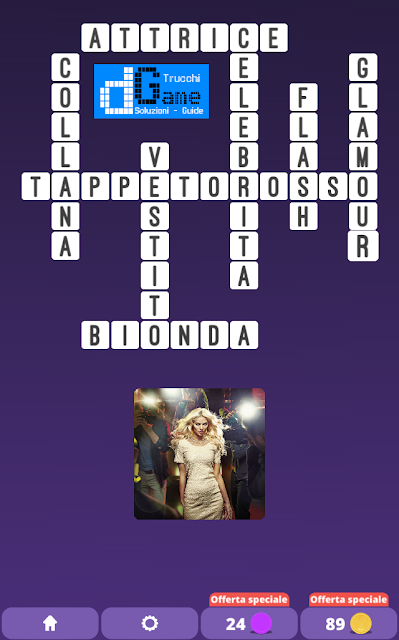 Soluzioni One Clue Crossword livello 24 schemi intermedia (Cruciverba illustrato)  | Parole e foto