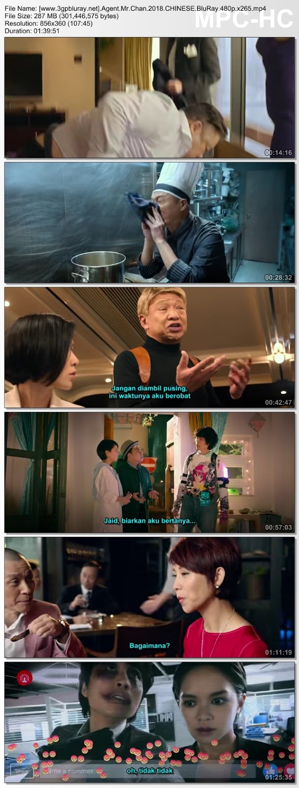 Screenshots Download Agent Mr. Chan (2018) BluRay 480p & 3GP Subtitle Indonesia Screenshots Download Agent Mr. Chan (2018) BluRay 480p & 3GP Subtitle Indonesia