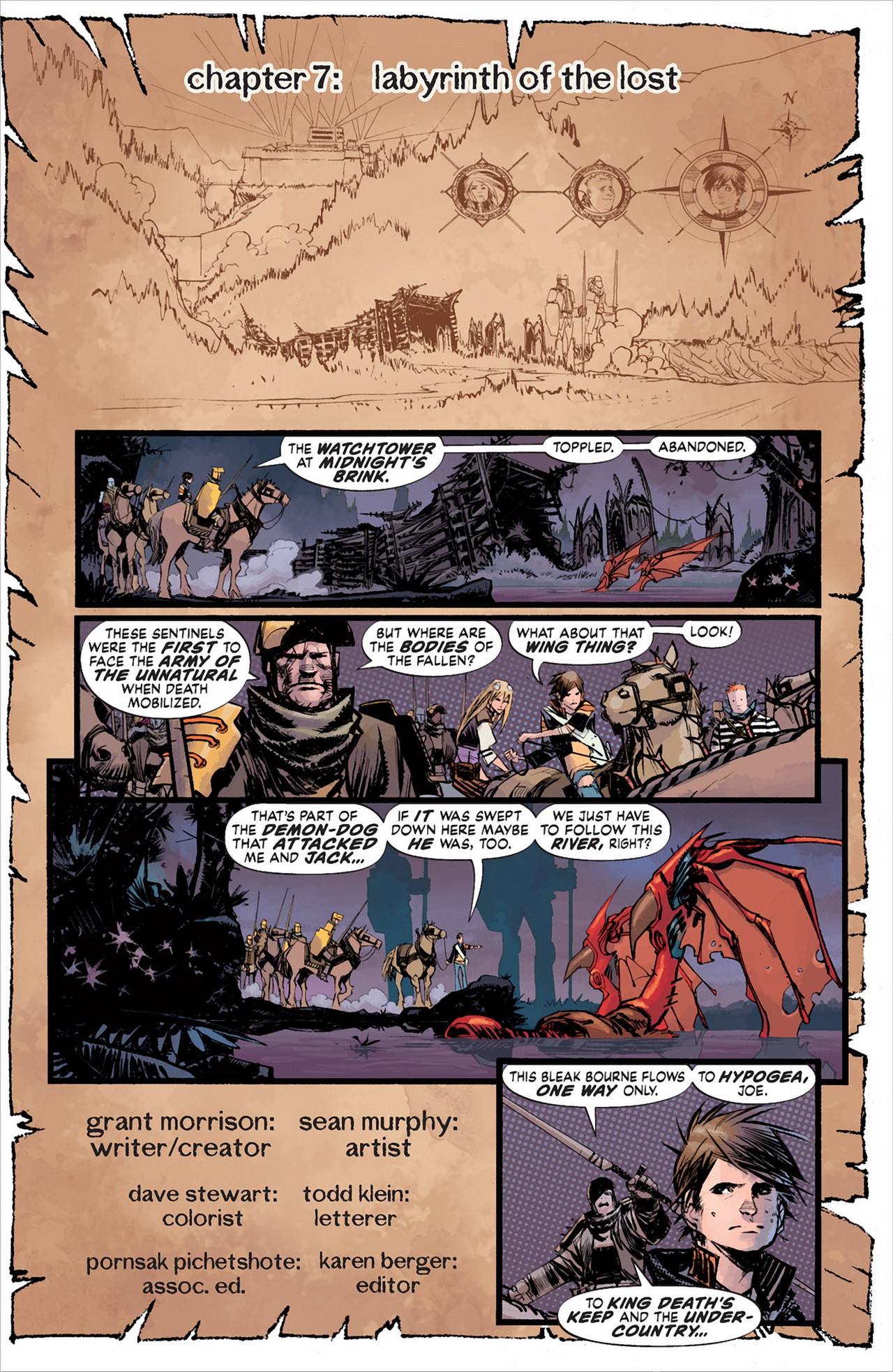 Read online Joe the Barbarian comic -  Issue #7 - 2