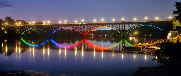 TIR bridge lighting