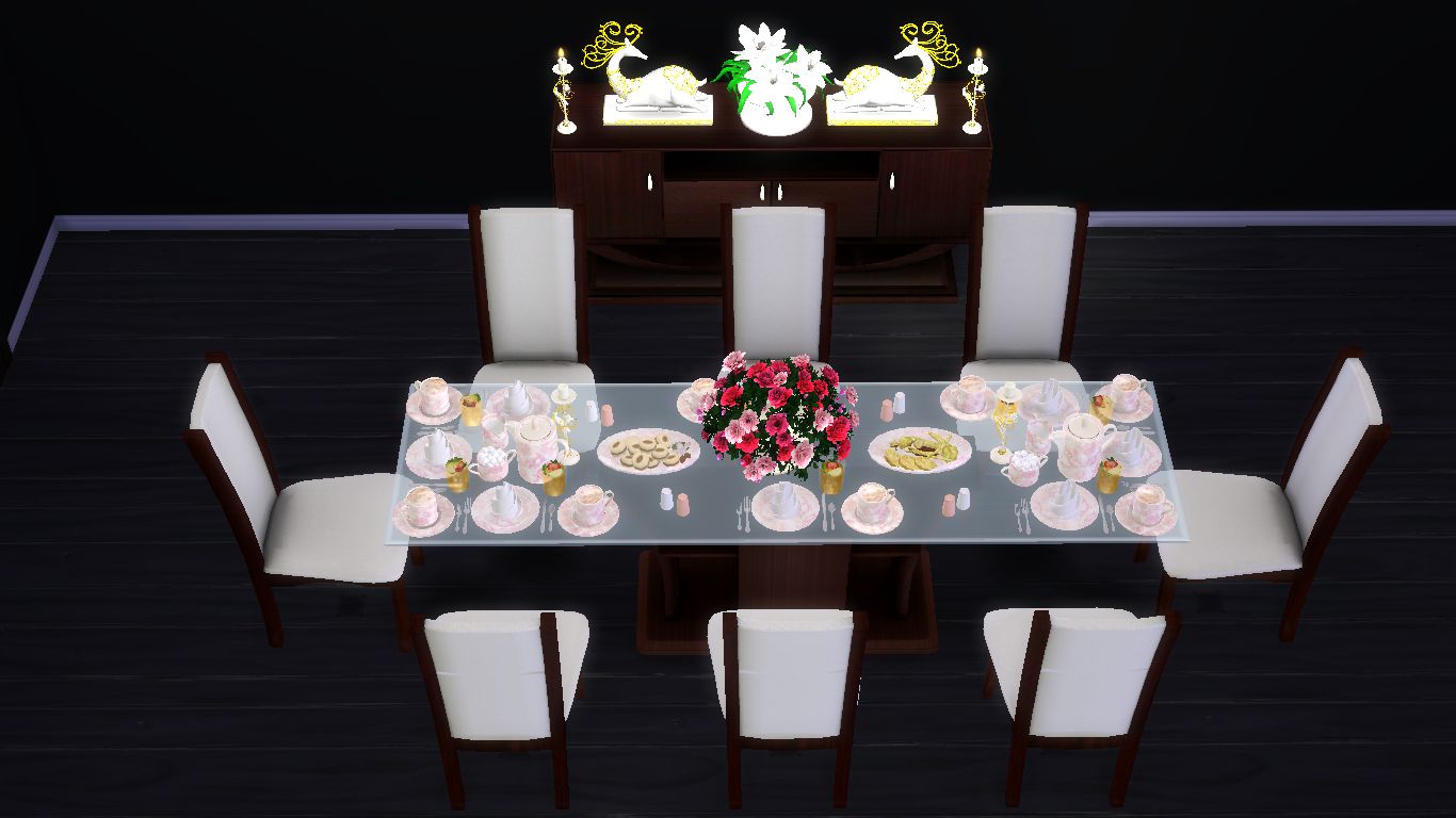 Sims 4 Dining Room Set Cc
