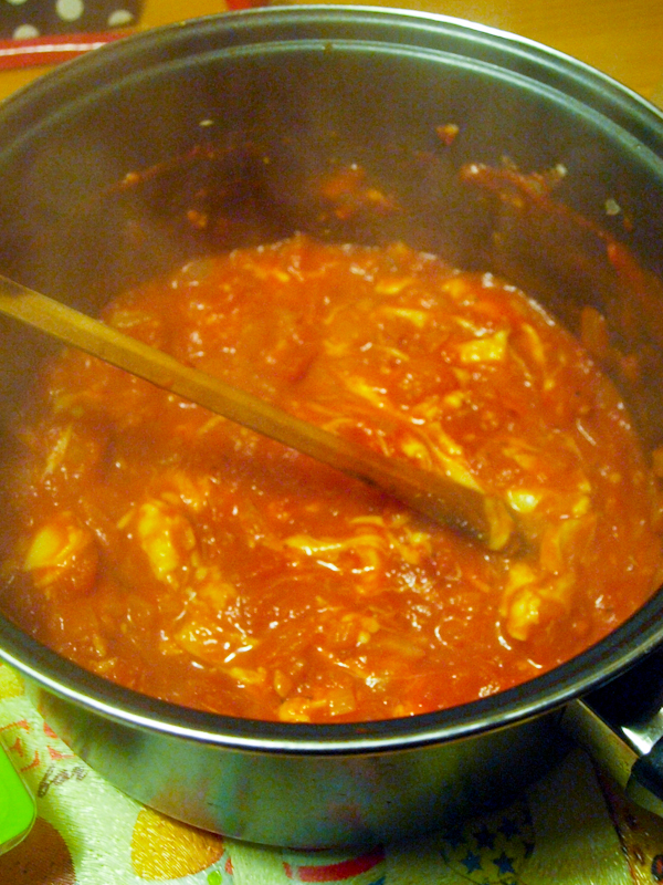 Good gobble! Tomato Fondue