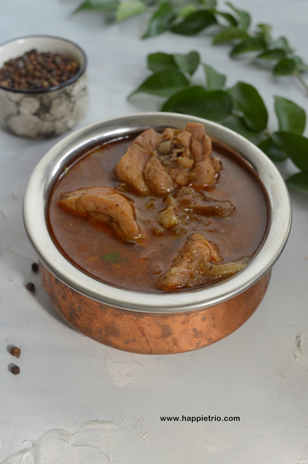 Pepper Chicken CurryPepper Chicken Curry in Pressure Cooker Cook