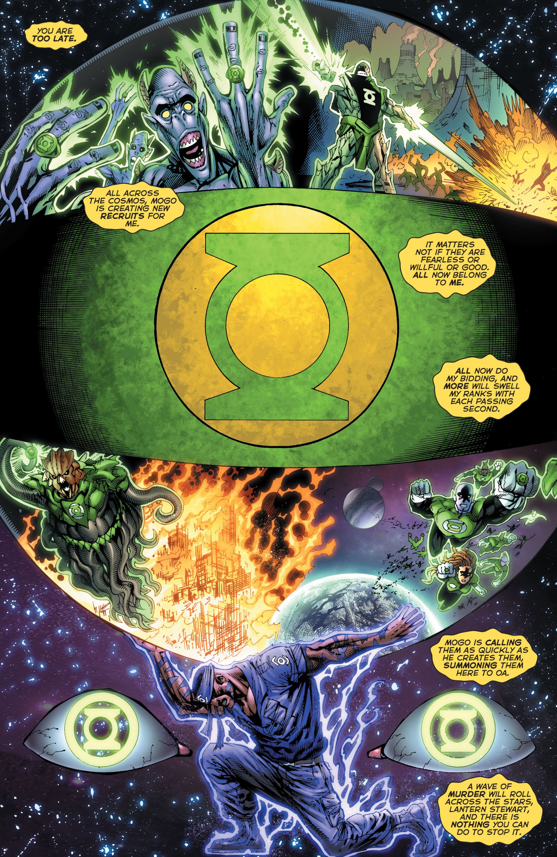 Read online Green Lantern Corps (2006) comic -  Issue #60 - 15