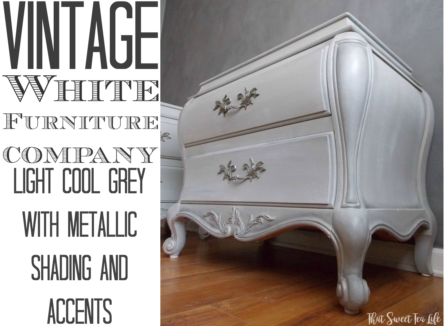 Vintage White Furniture Co Nightstands Made New That Sweet Tea Life