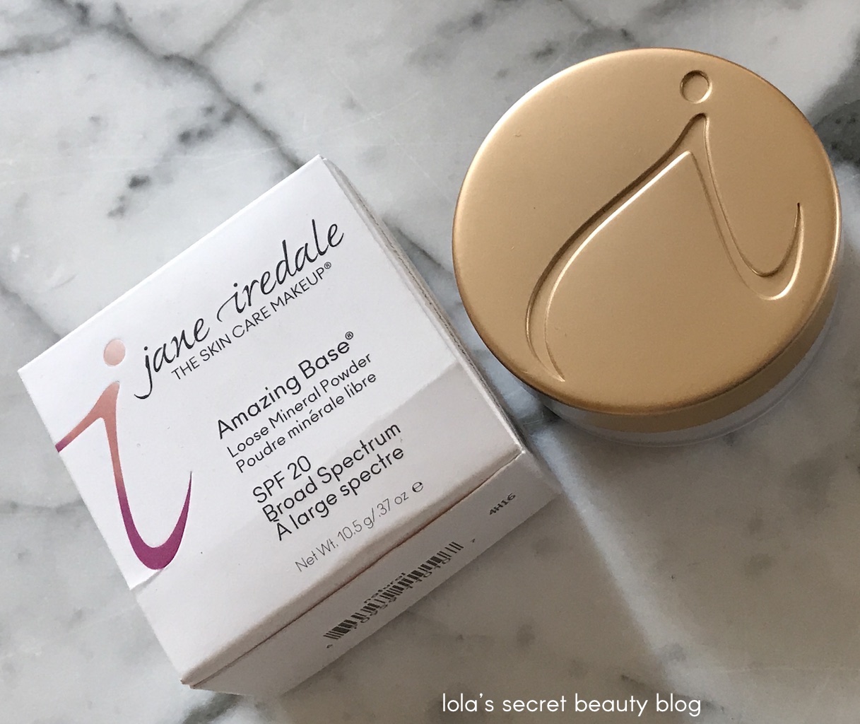 lola's secret beauty blog Jane Iredale Amazing Base Loose Mineral