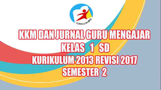 KKM dan Jurnal Guru Mengajar Kelas 1 SD