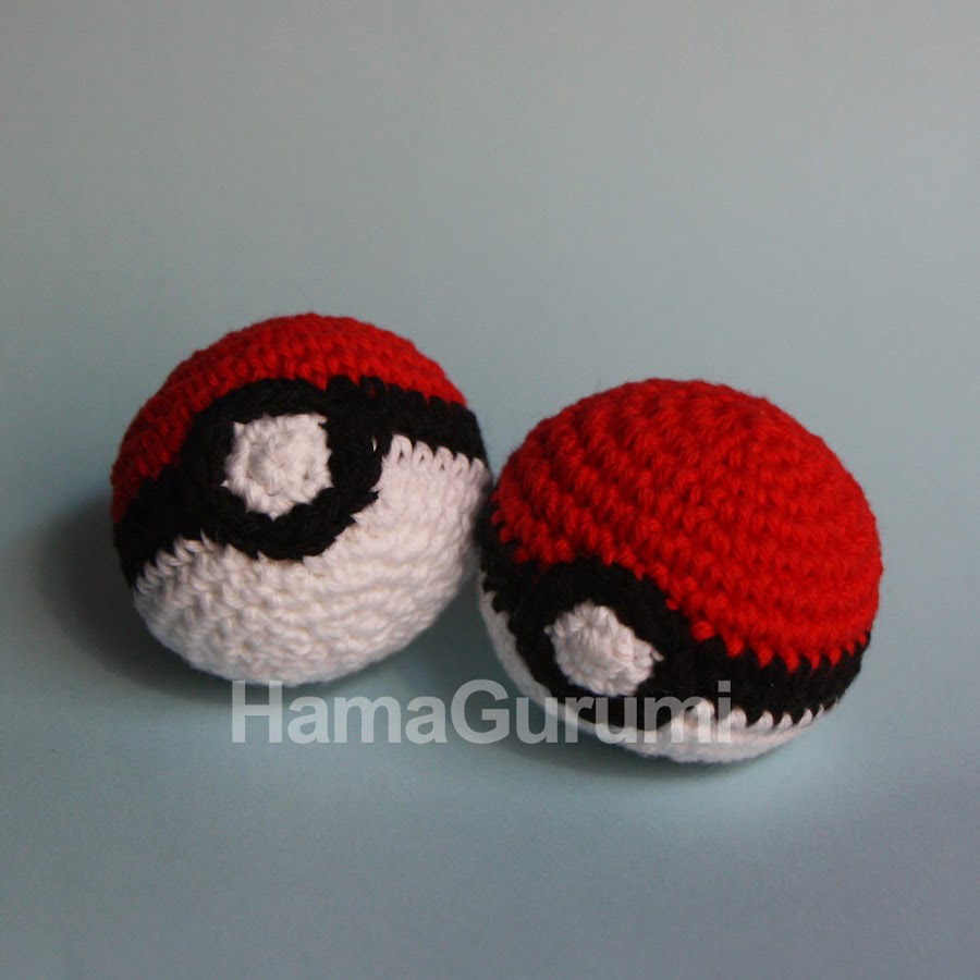 Pokeball, en Amigurumi