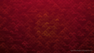 Simple And Sweet Red Ethnic Pattern Circles Background Design