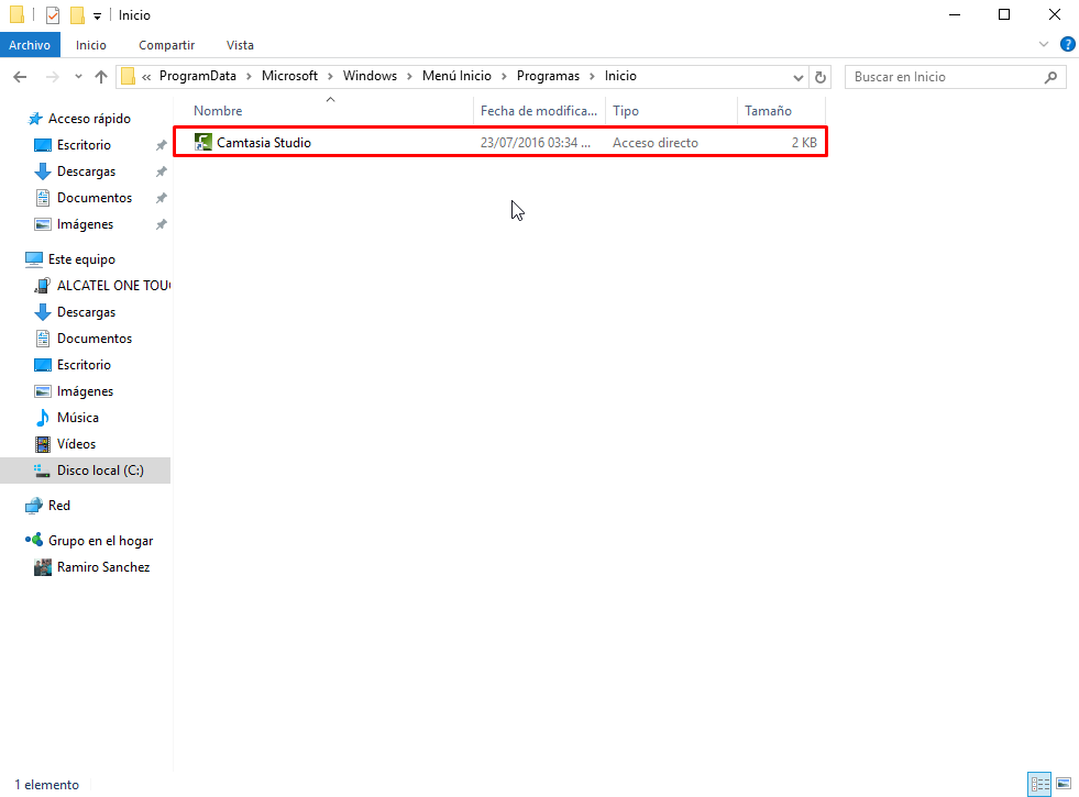 Ejecutar programa al iniciar Windows 10