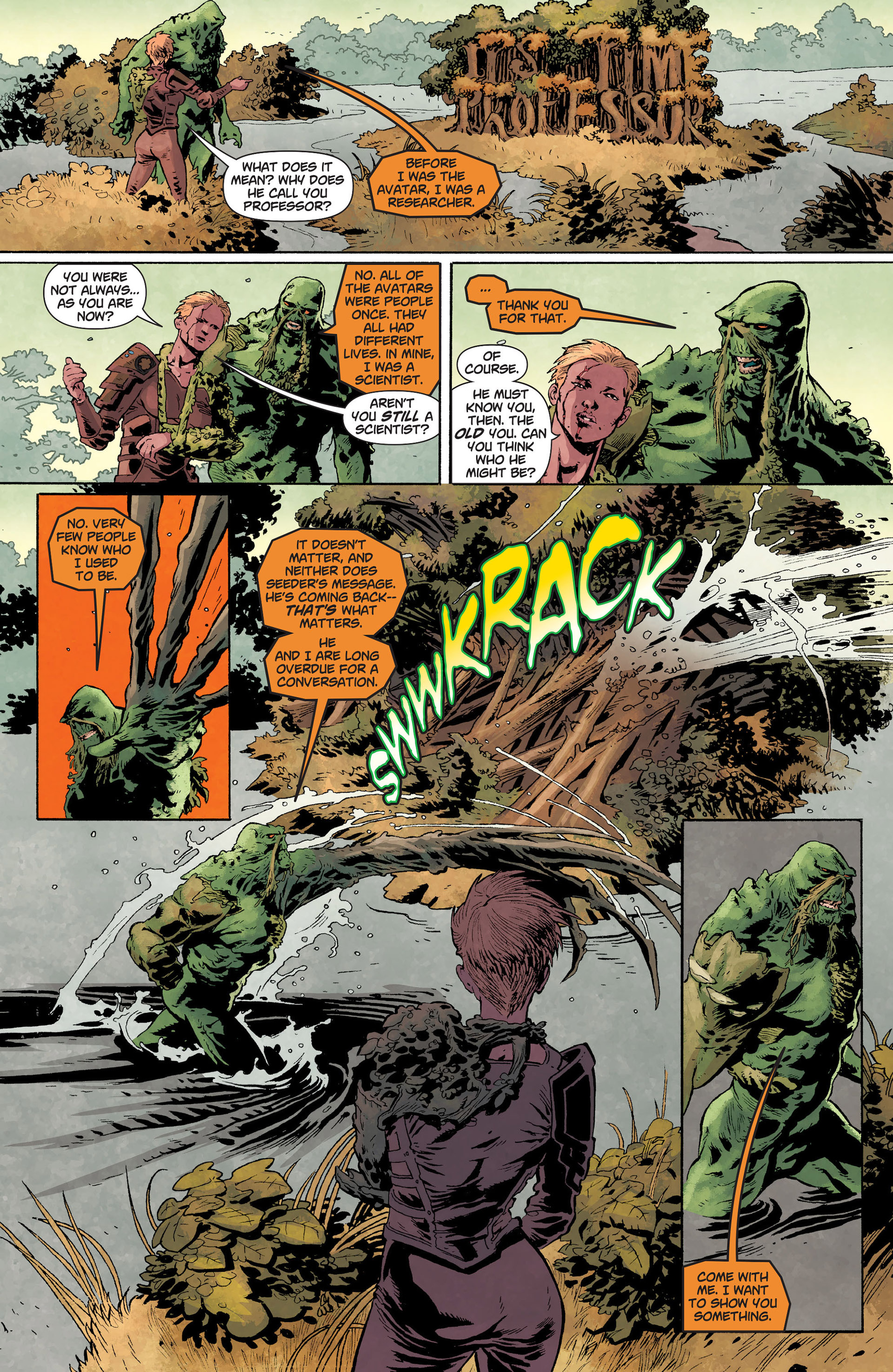 Read online Swamp Thing (2011) comic -  Issue #24 - 5