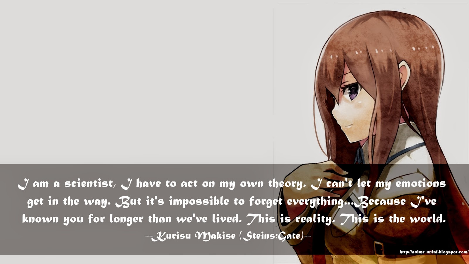 Steins Gate Quotes.