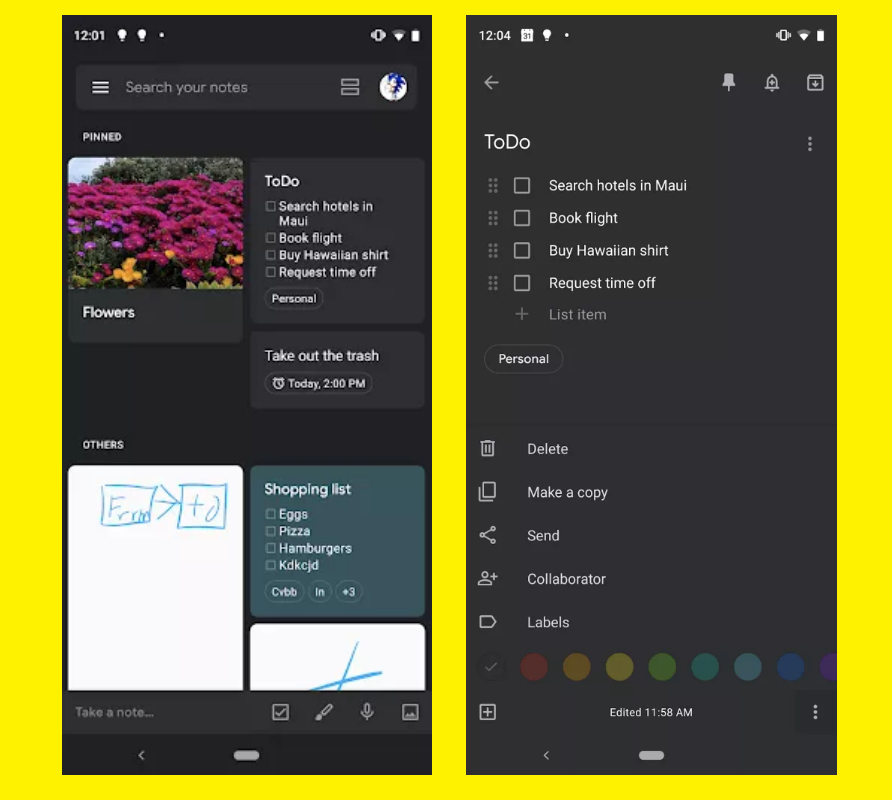 Google Calendar and Google Keep now Have Dark Modes, Confirmed G Suite