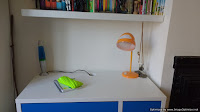 clutterbug decluttered desk