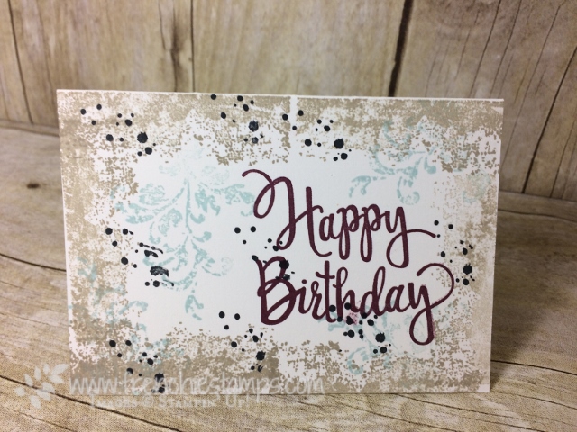 Stampin'Up! In Color 2017-19 color combination, Timeless Texture,