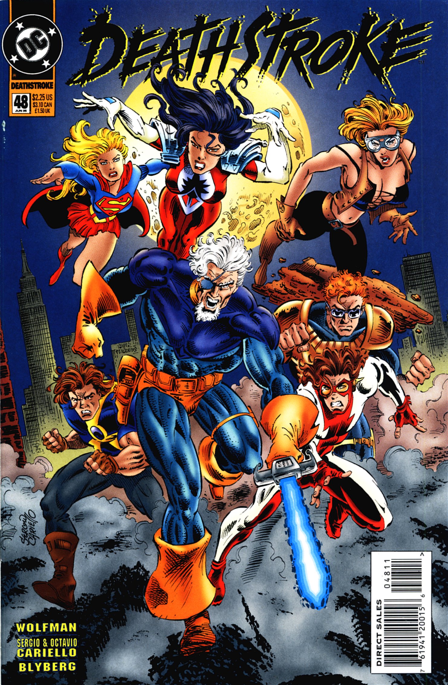 Read online Deathstroke (1991) comic -  Issue #48 - 1