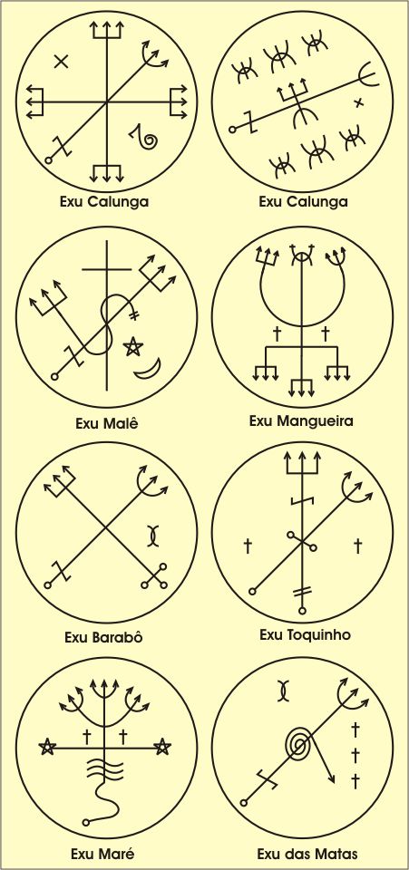 algunos PONTO RISCADO POMBA GIRA