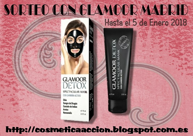 La Ganadora del Sorteo de la mascarilla negra ?Glamoor Detox? de GLAMOOR MADRID