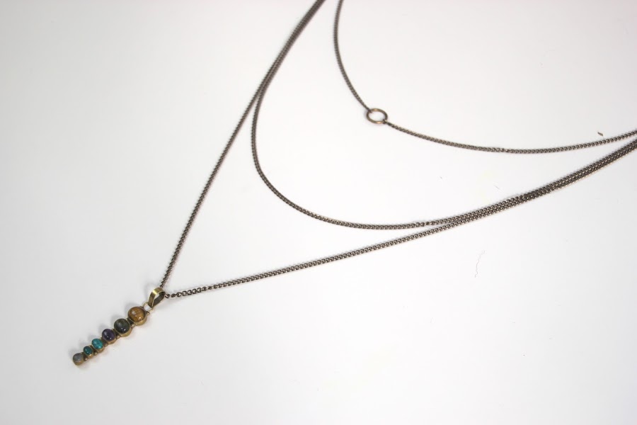 DIY Collar varias alturas, blog diy. Videos tutoriales.