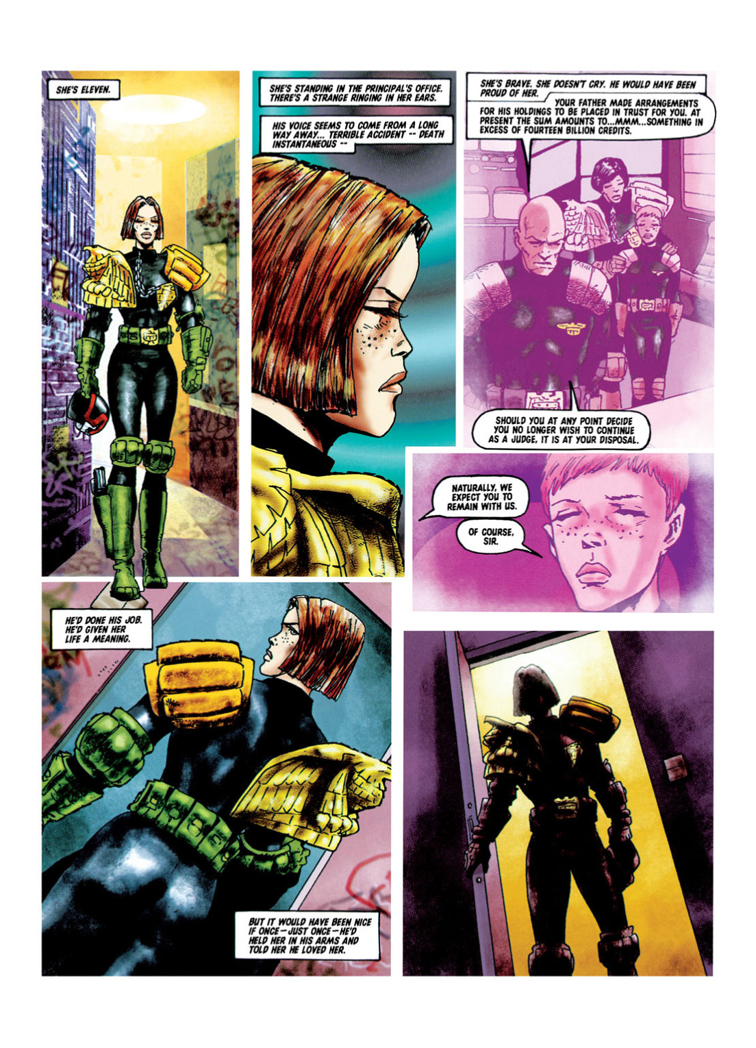 Read online Judge Dredd: The Complete Case Files comic -  Issue # TPB 25 - 28