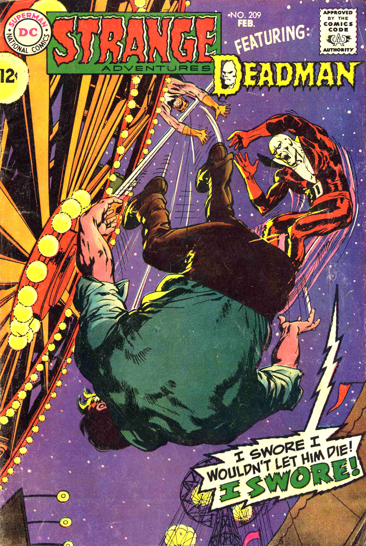 Read online Strange Adventures (1950) comic -  Issue #209 - 1