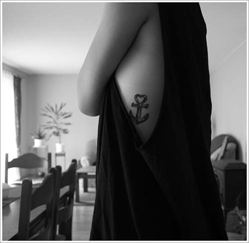 heart anchor tattoo belly kalp çapa dövme modeli heart anchor tattoo belly kalp çapa dövme modeli