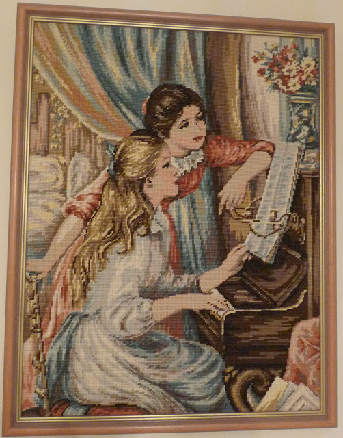 Les jeunes filles au Piano,Tapisserie