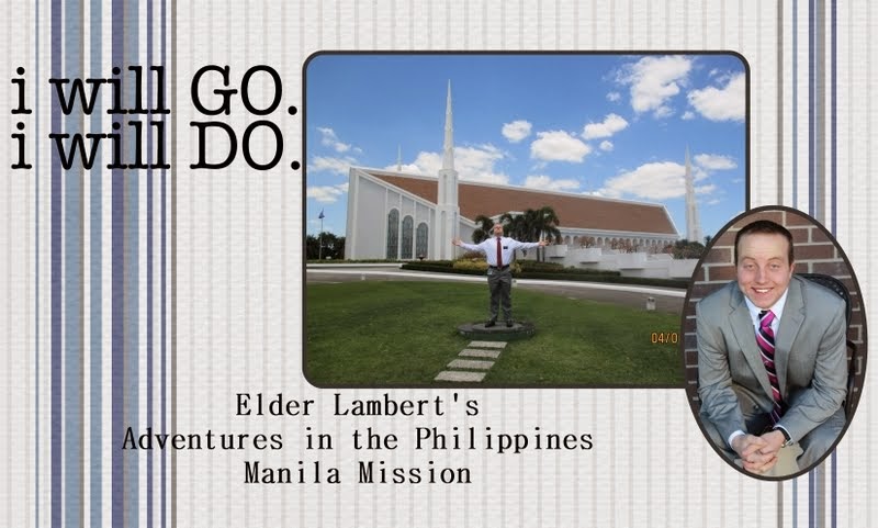 Elder Lambert's Adventures in the Philippines Manila Mission