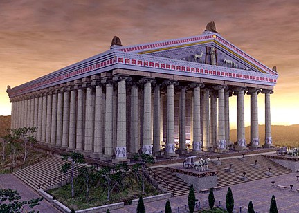 Arte para niños: El templo de Artemisa en Efeso