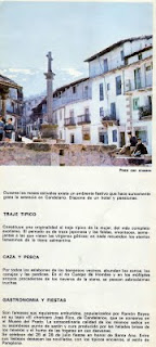 Folleto turistico de Candelario Salamanca del año 1970-3