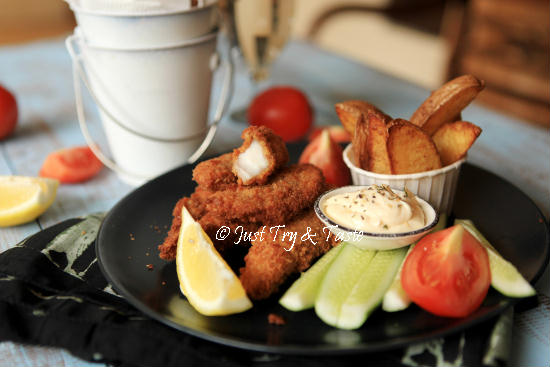 Resep Super Crispy Fish and Chips a la JTT 