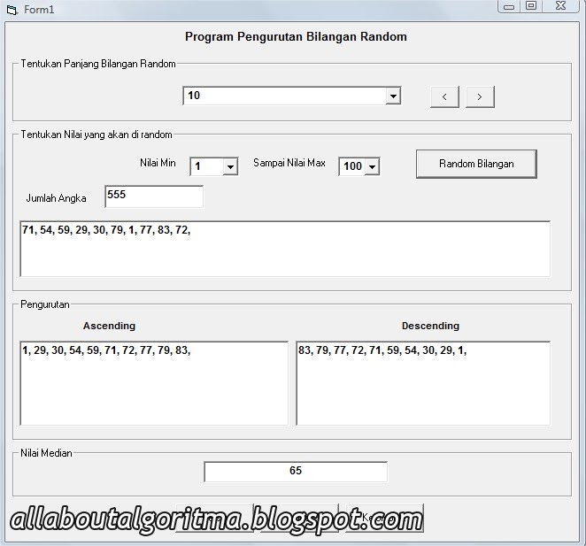 Contoh Algoritma Untuk Belajar Bahasa Pemrograman Komputer