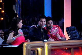 Bollywood Celebritie on the sets of 'Jhalak Dikhhlaa Jaa 5'