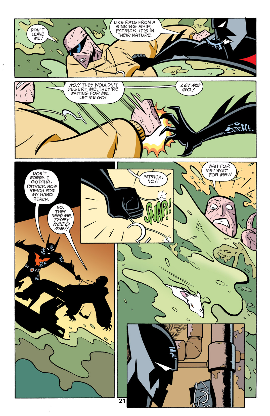 Read online Batman Beyond [II] comic -  Issue #17 - 22