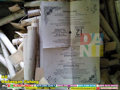 jual Undangan Gulung