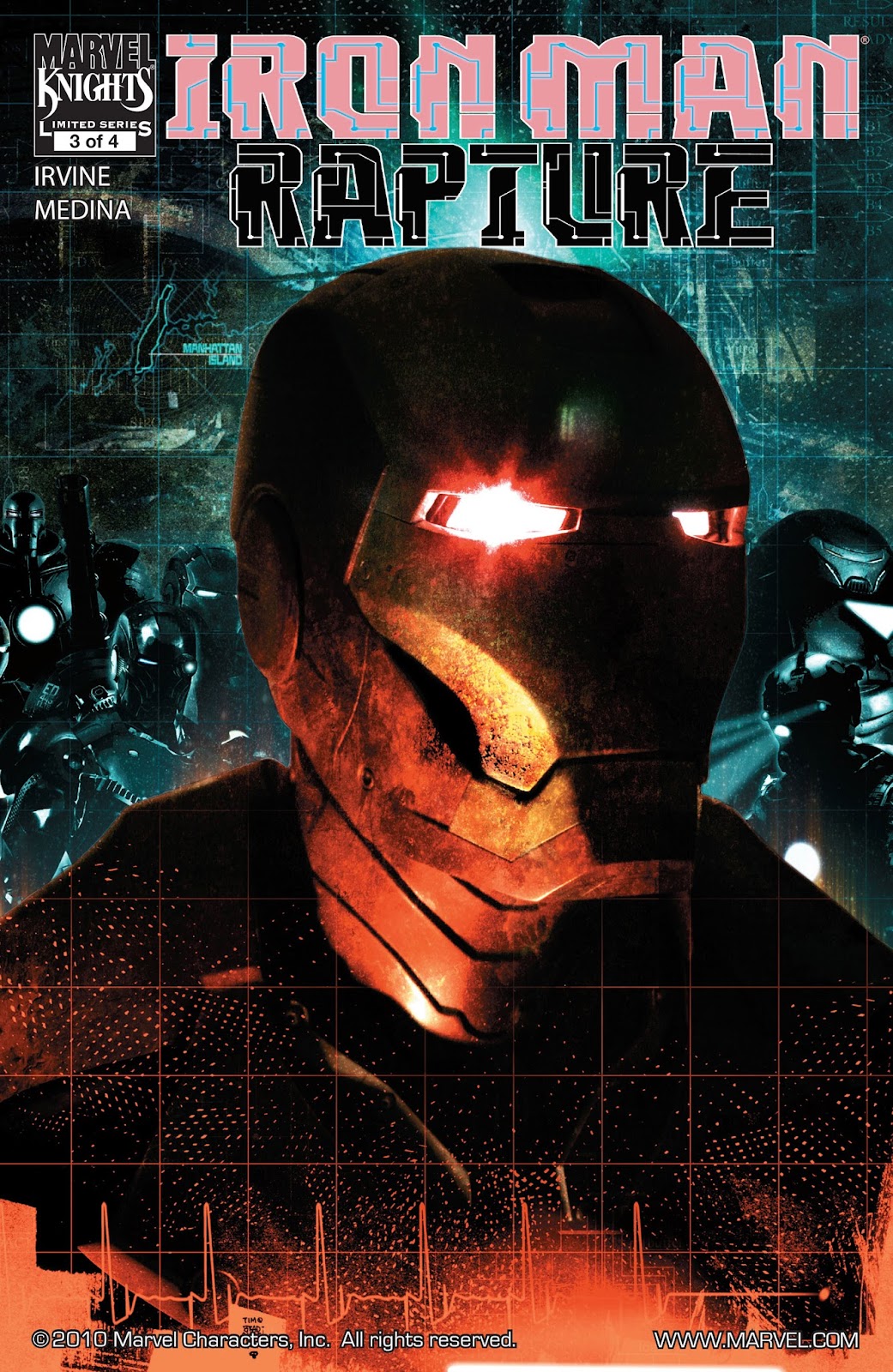 Comic Iron Man Rapture Issue 3 - 