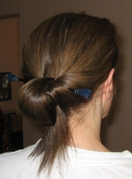 Flip ponytail updos for long hair