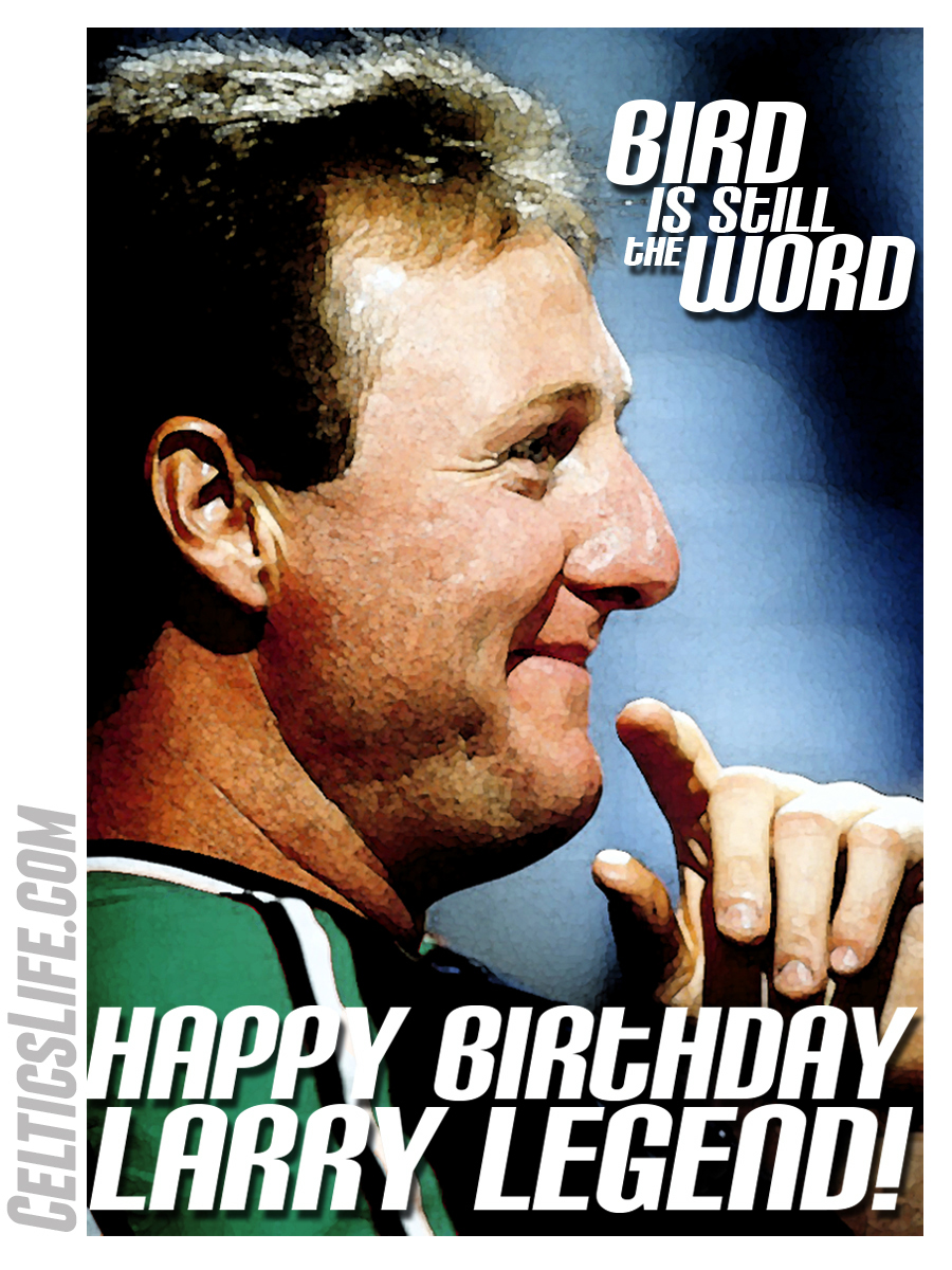 Happy 61st Birthday Larry Bird
