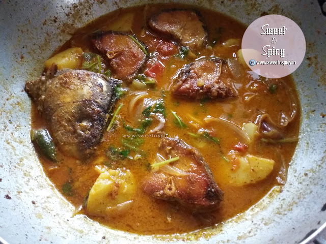Fish Curry Indian style Odia Style Fish Curry