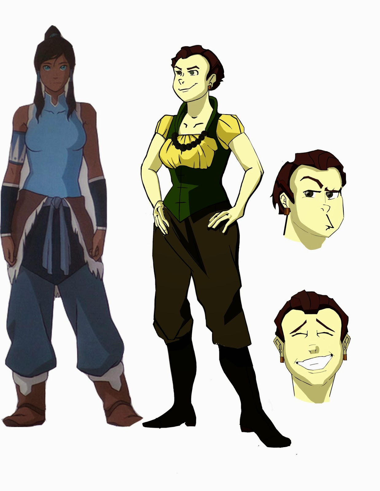 Seneca College The Animation Arts Centre Final Legend of Korra Character Design