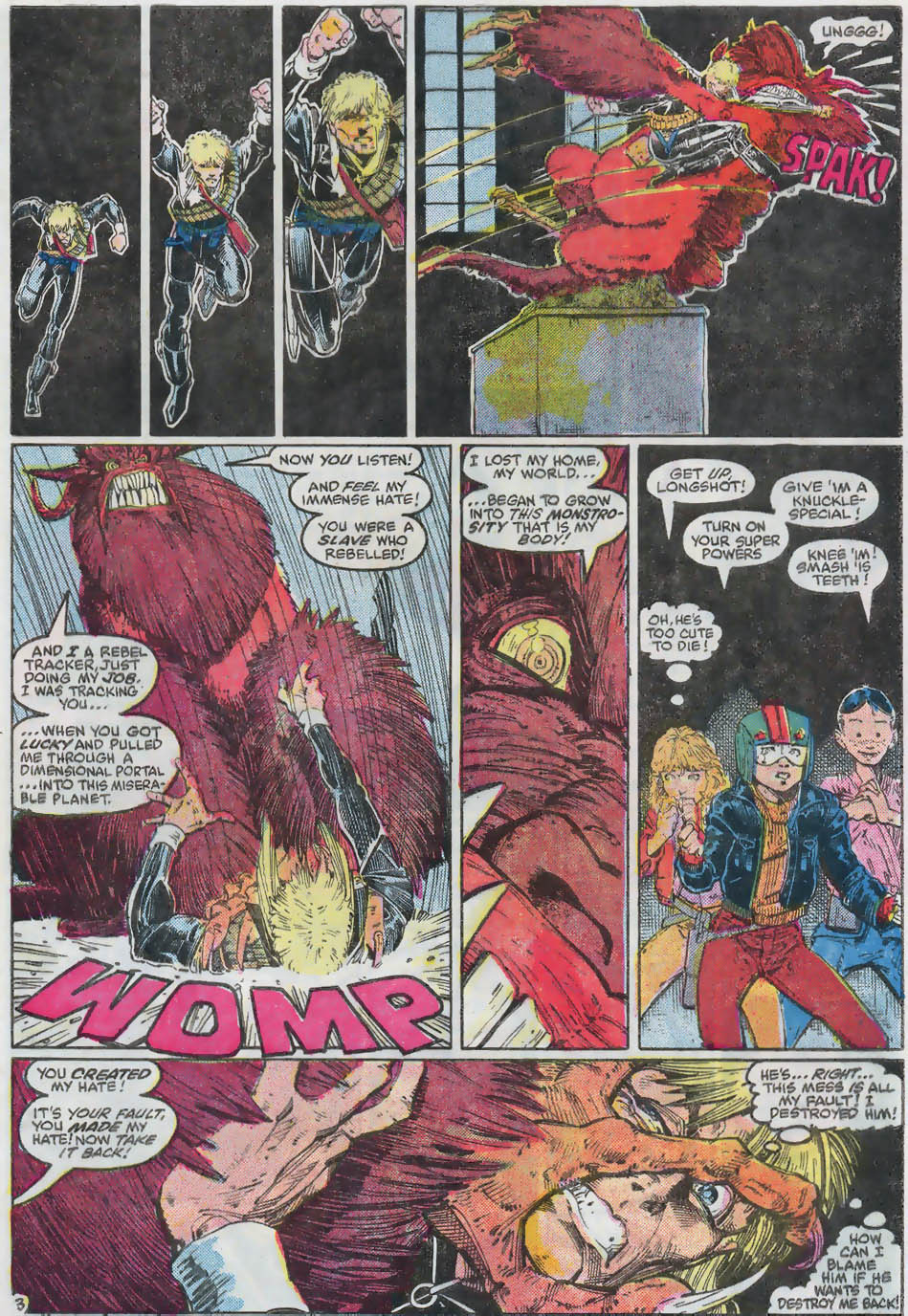 Read online Longshot (1985) comic -  Issue #5 - 4