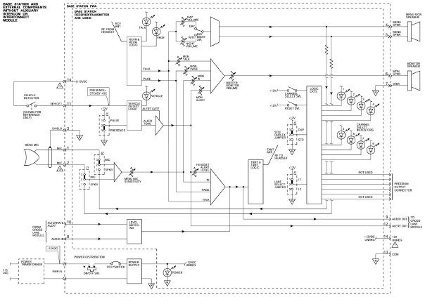 Wiring Schematic Diagram: 3M Wireless Intercom System