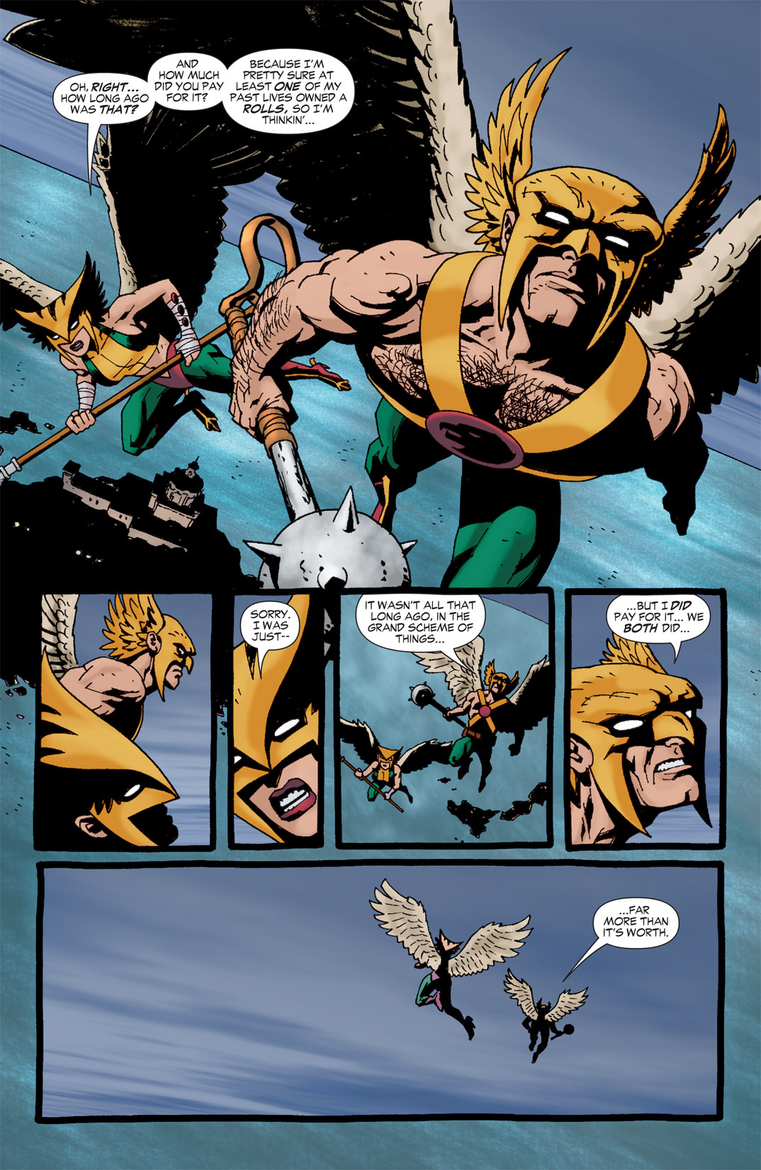 Read online Hawkman (2002) comic -  Issue #27 - 4