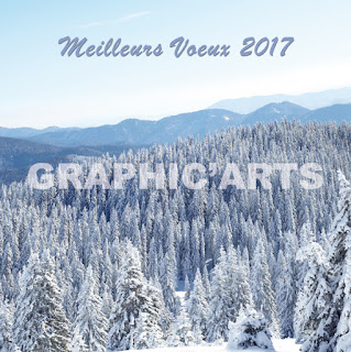 Carte de voeux 2017 NEIGE | Le blog de Graphic'Arts