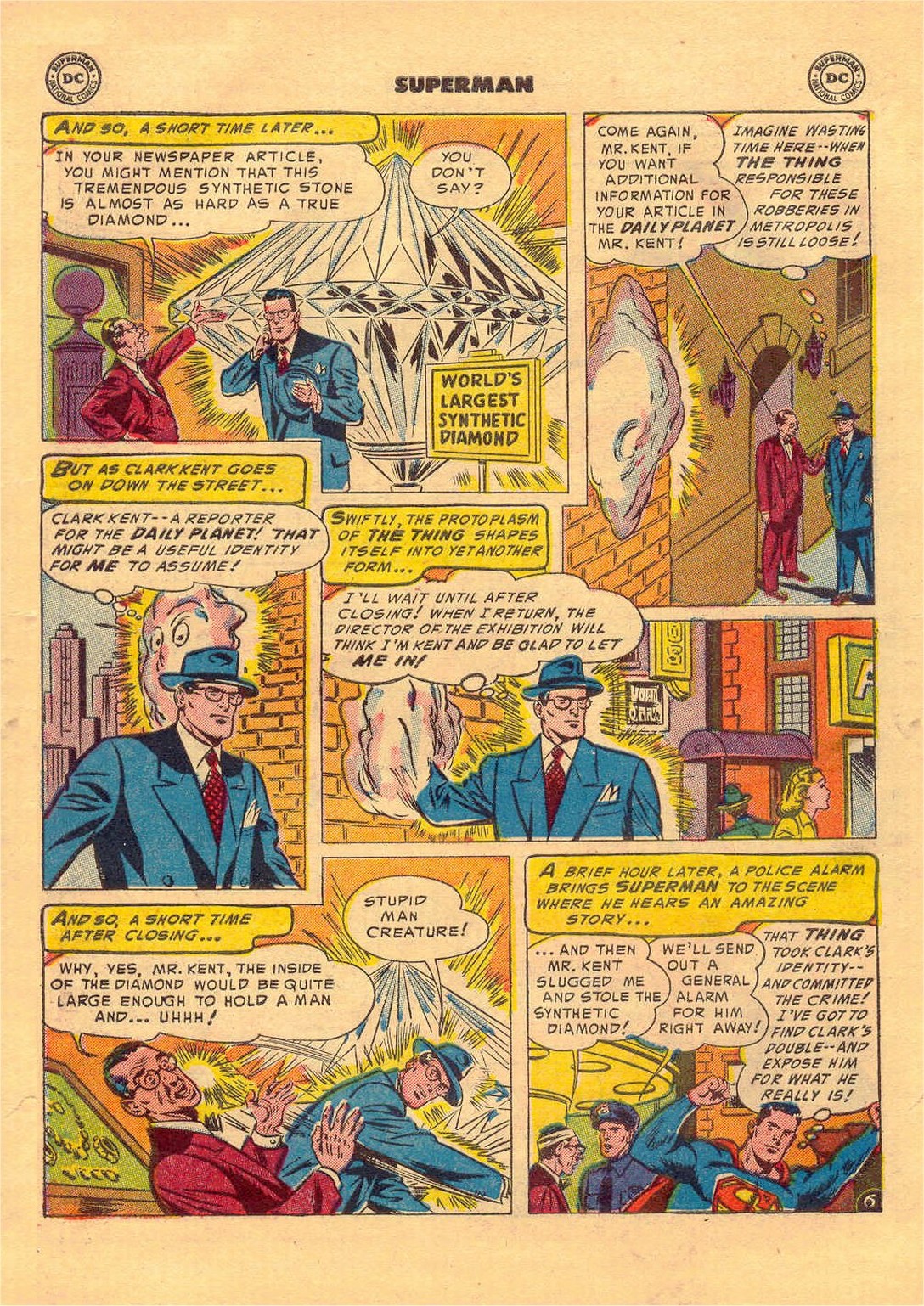 Read online Superman (1939) comic -  Issue #87 - 8