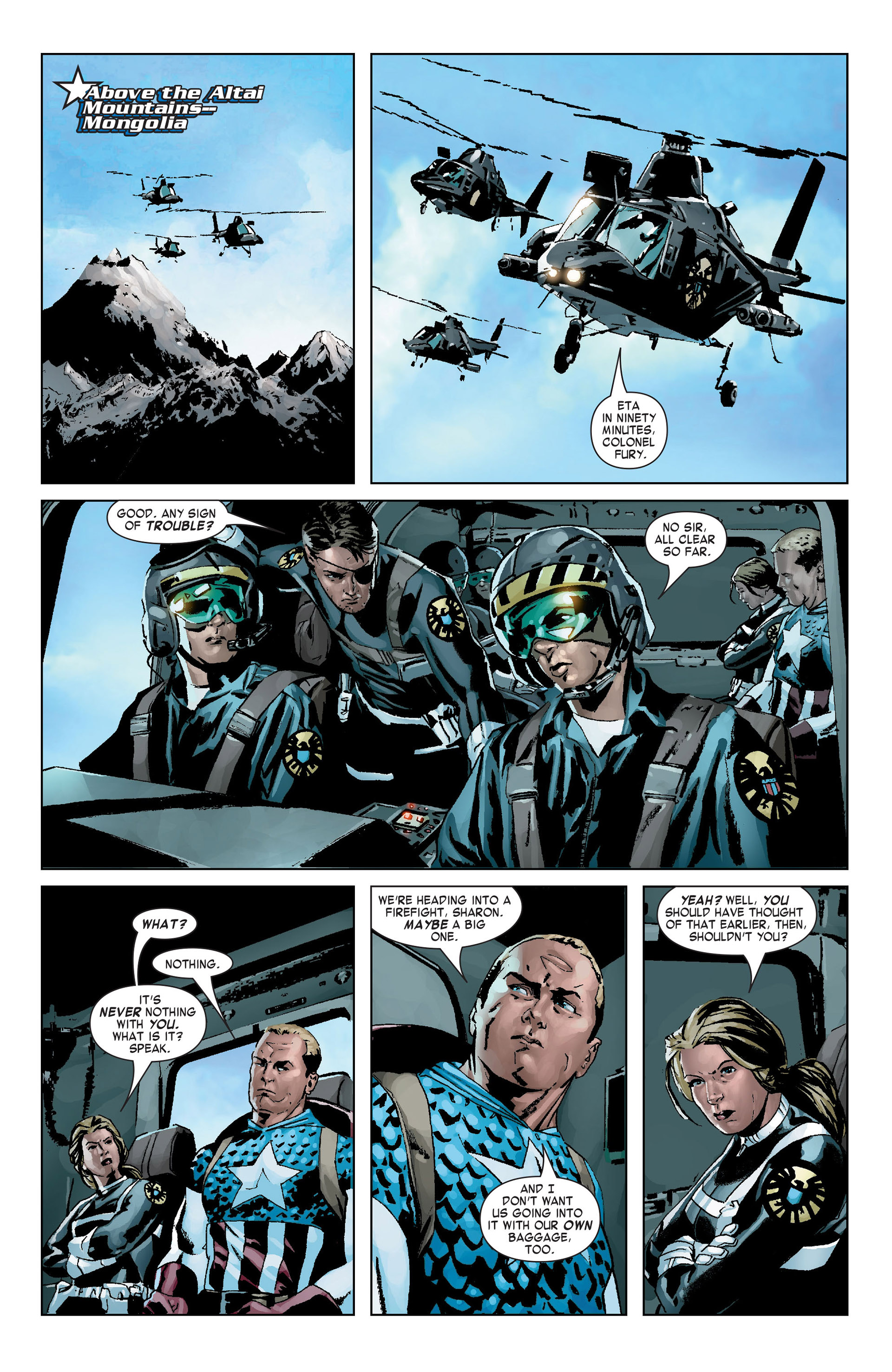 Captain America (2005) Issue #9 #9 - English 5